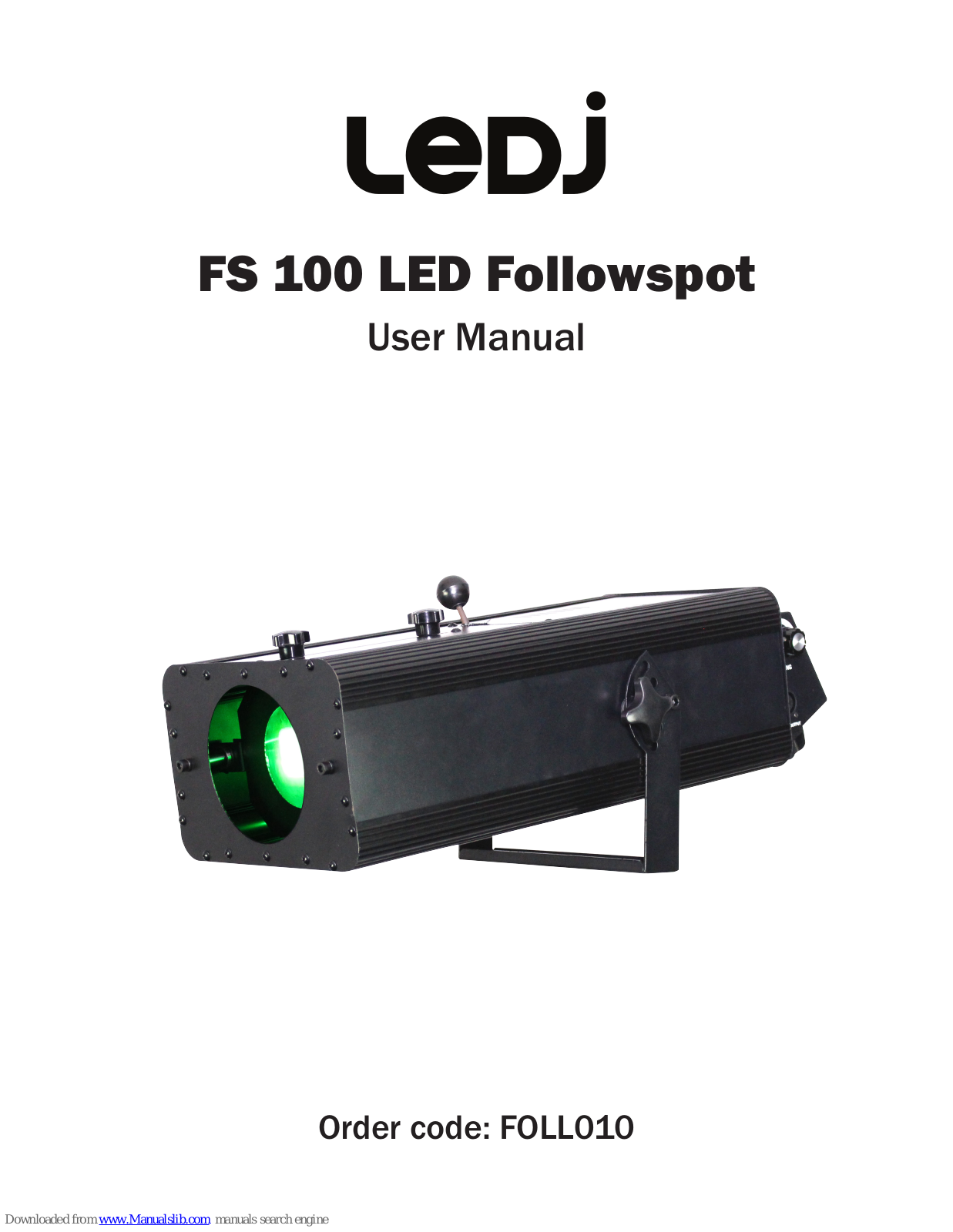 Ledj FOLL010 User Manual