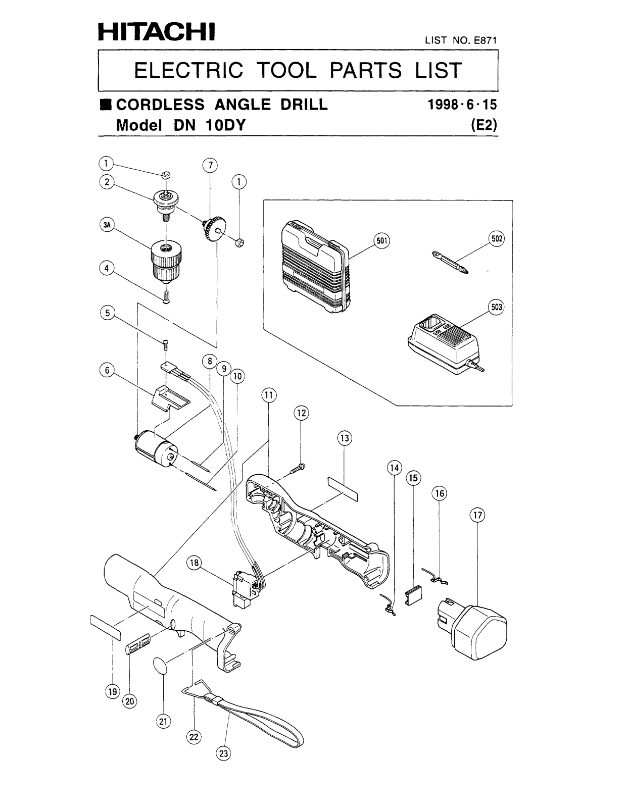 Hitachi DN10DY User Manual