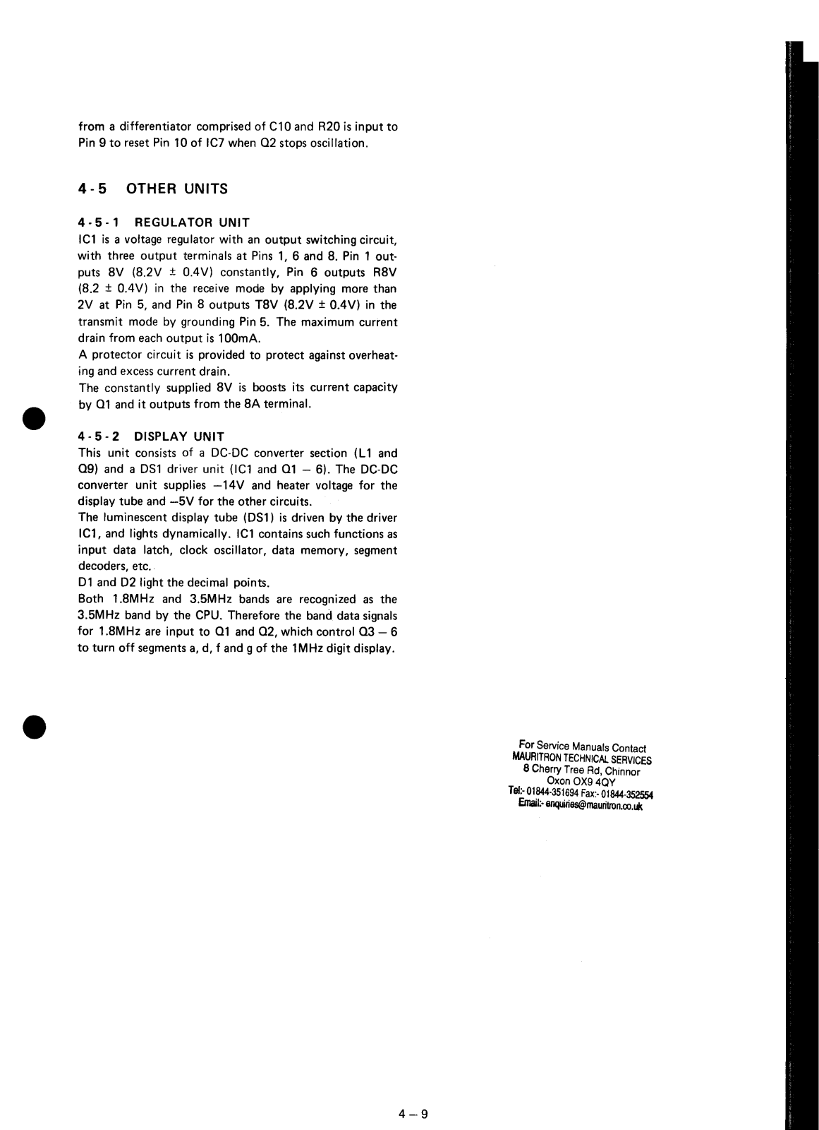 Icom IC-740 User Manual (PAGE 2)