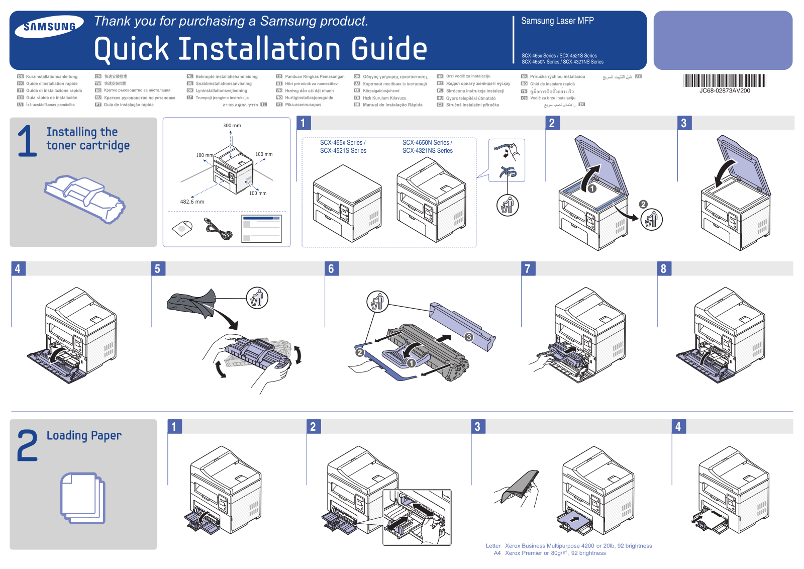 Samsung SCX-4650N User Manual