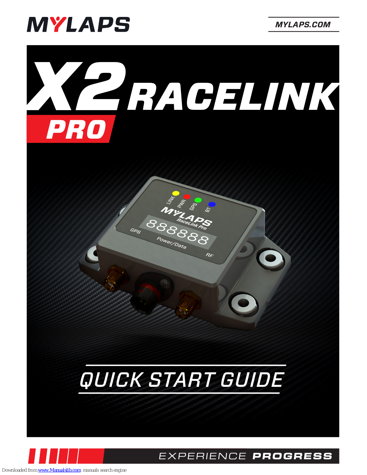 Mylaps X2 RaceLink Pro Quick Start Manual