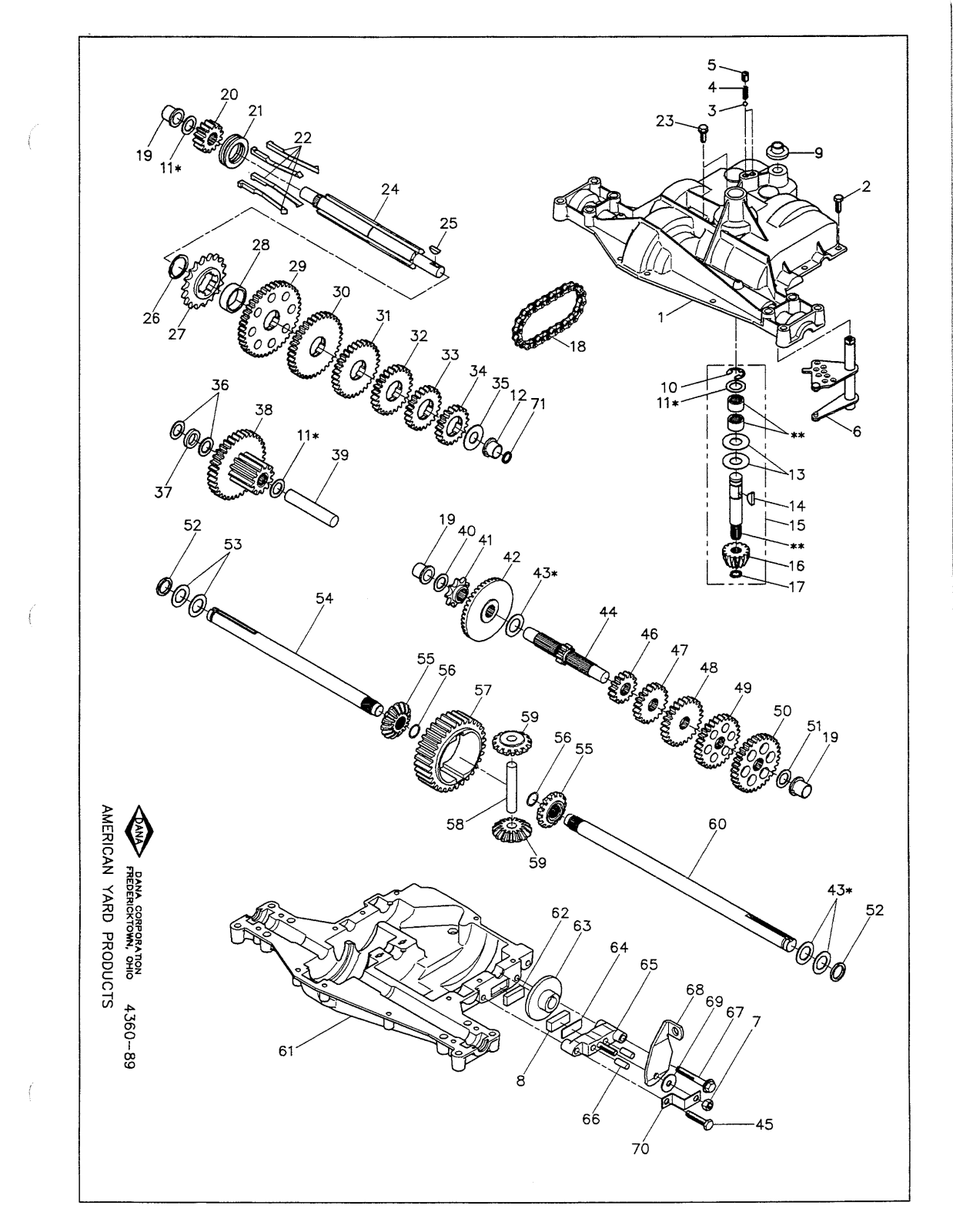 Dana 4360-89 User Manual