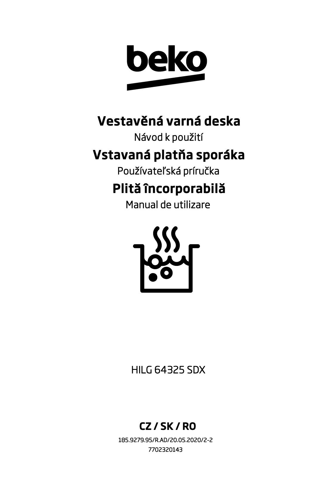 Beko HILG 64325 SDX User manual