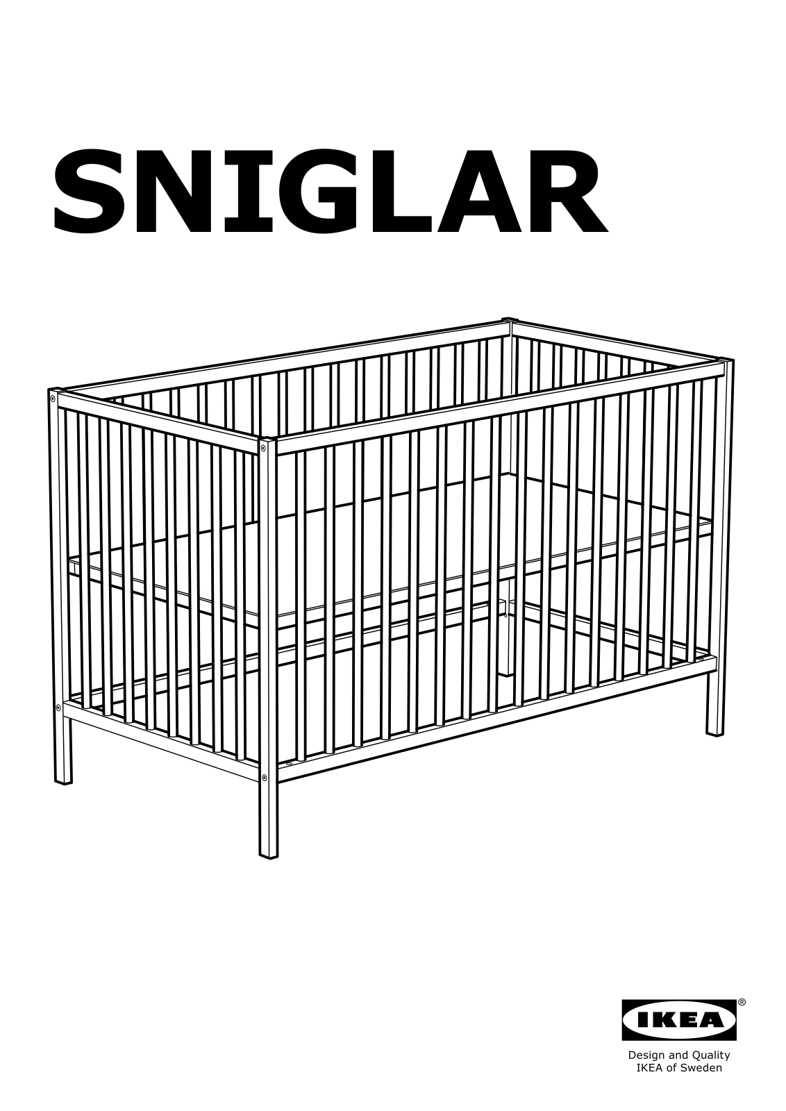 IKEA SNIGLAR User Manual