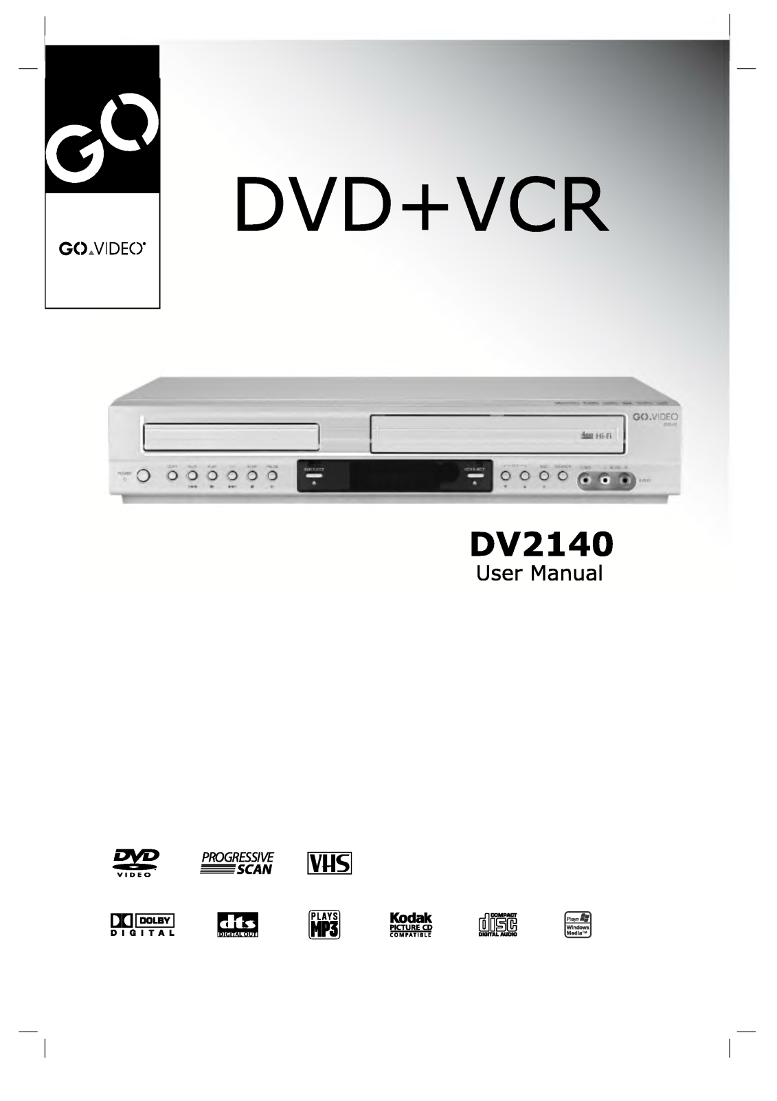 LG DV2140 User Manual