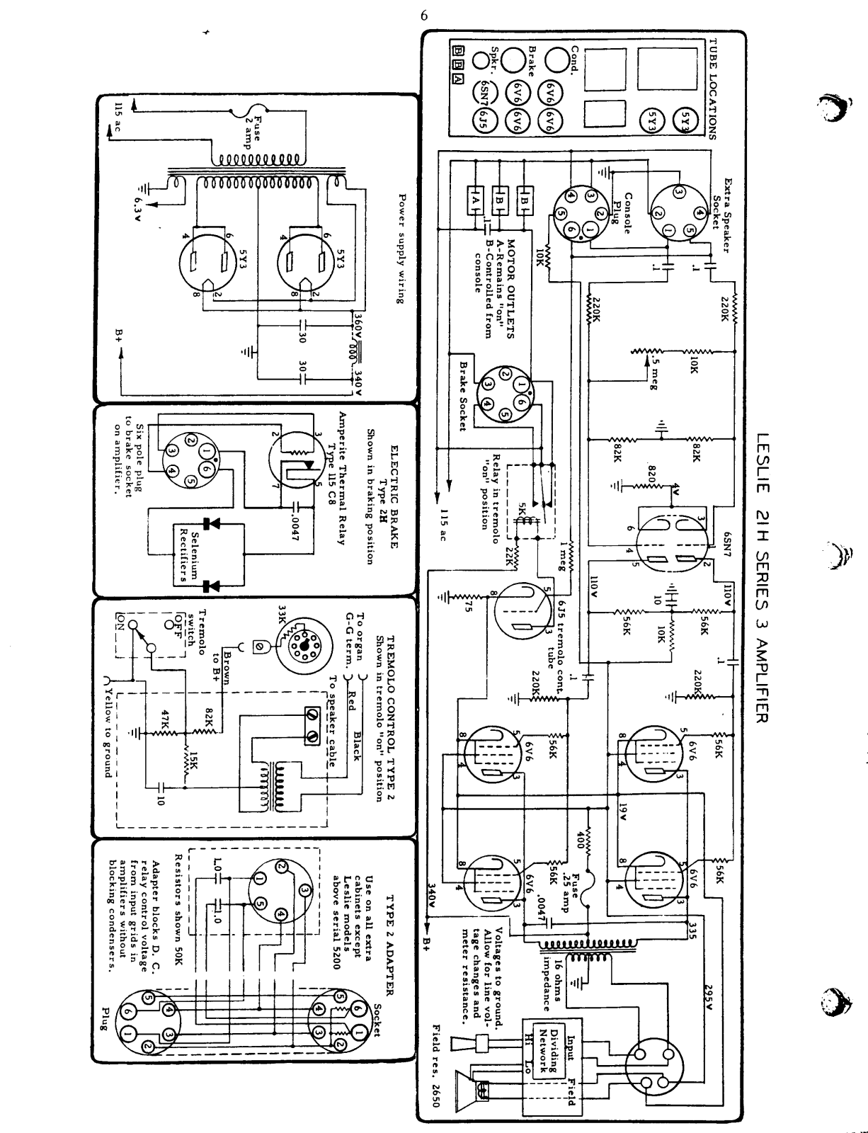 Leslie 21h schematic