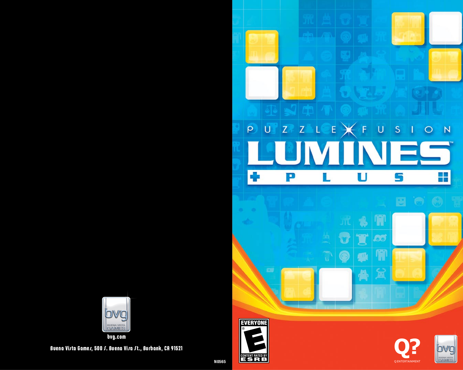 Disney Puzzle Fusion- Lumines Plus User Manual