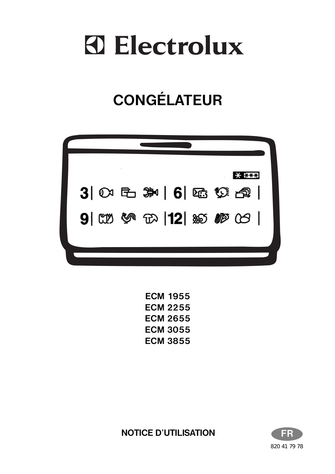 ELECTROLUX ECM1955, ECM26325W, ECM30325W User Manual