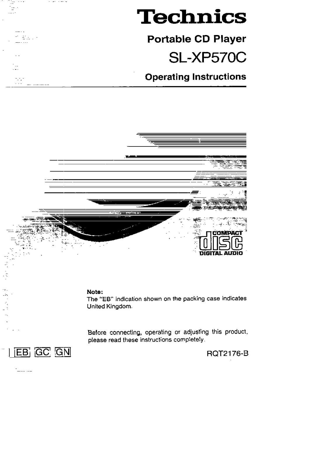 Panasonic SL-XP570C User Manual