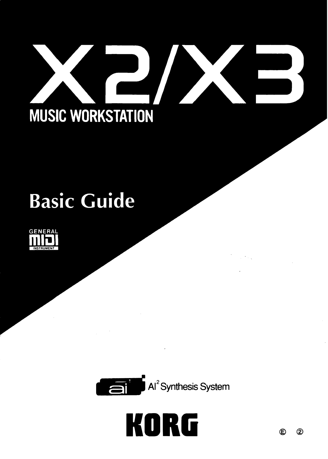 Korg X2 Basic Guide