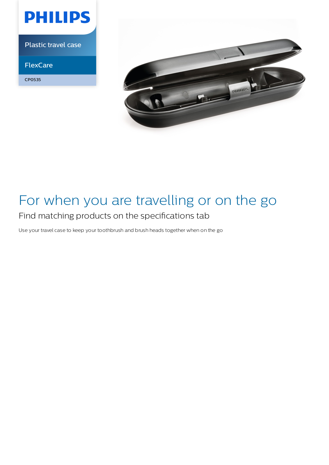 Philips CP0535/01 leaflet - ManualMachine.com