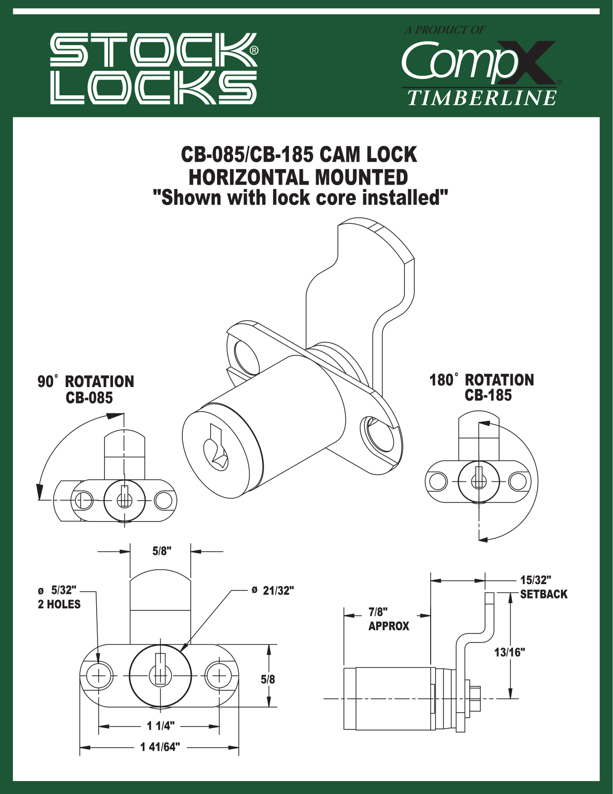 Compx CB085, CB185 User Manual