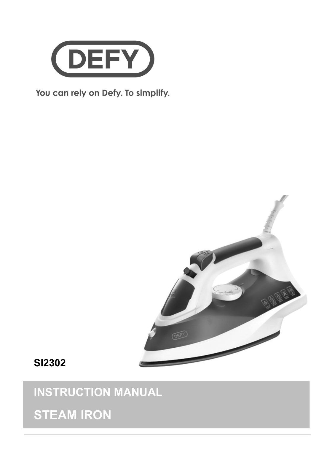 Defy SI2302 User Manual