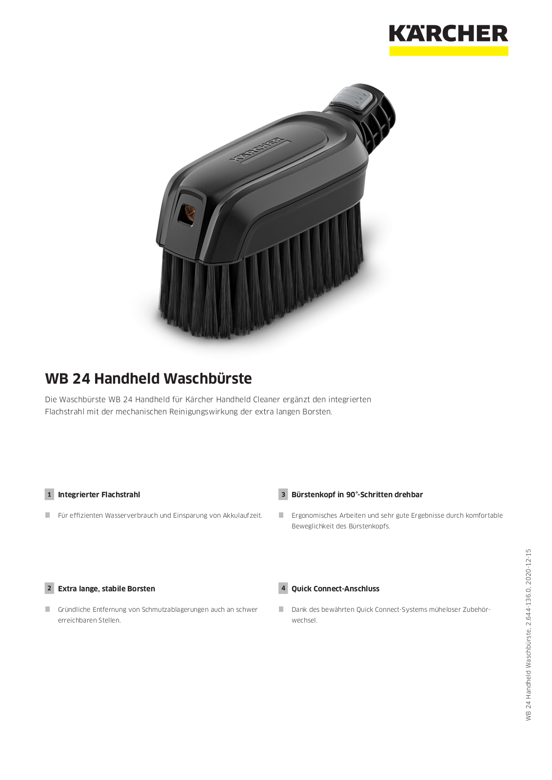 Kärcher WB24 Handheld User Manual