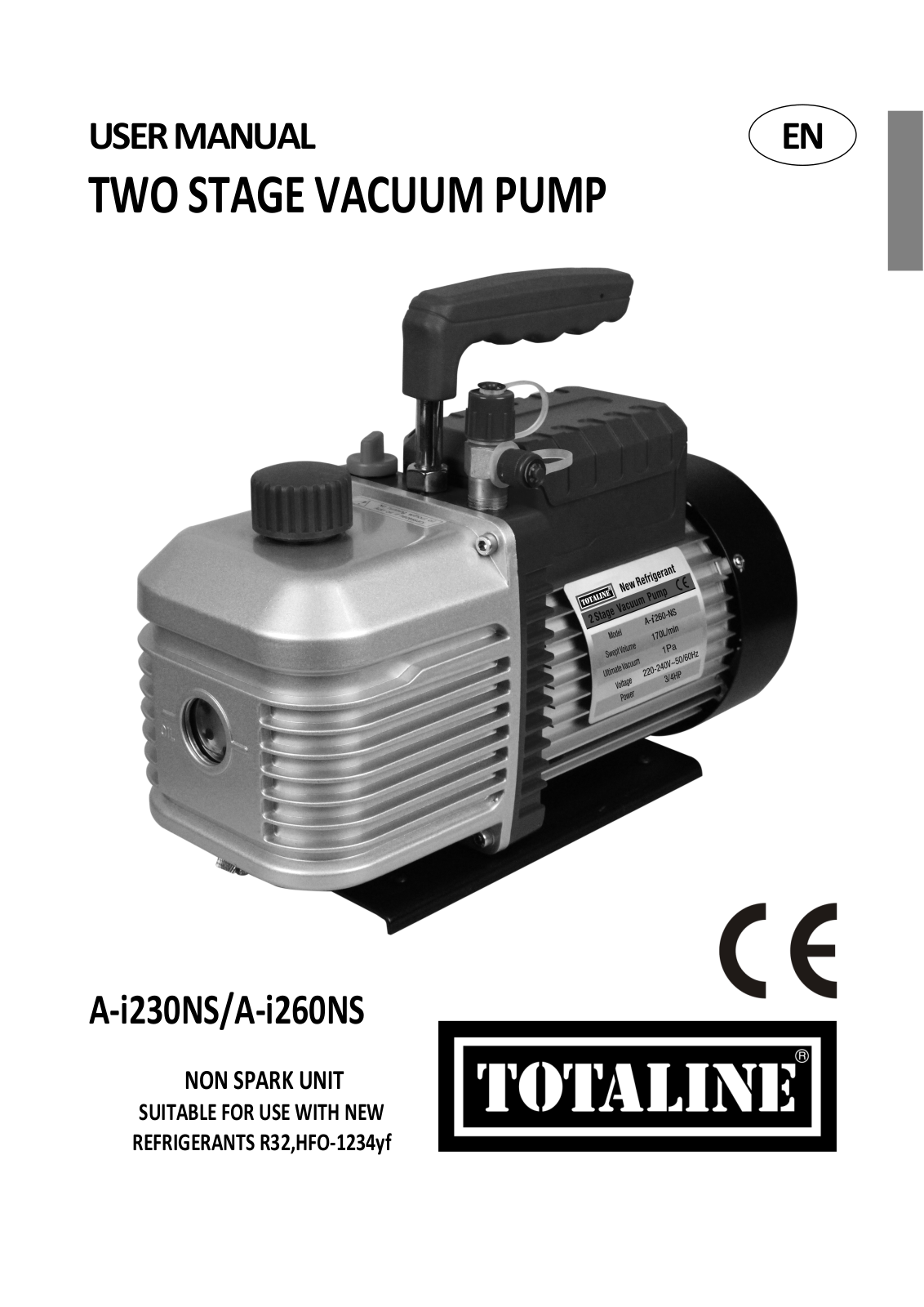 TOTALINE A-i230NS, A-i260NS User Manual