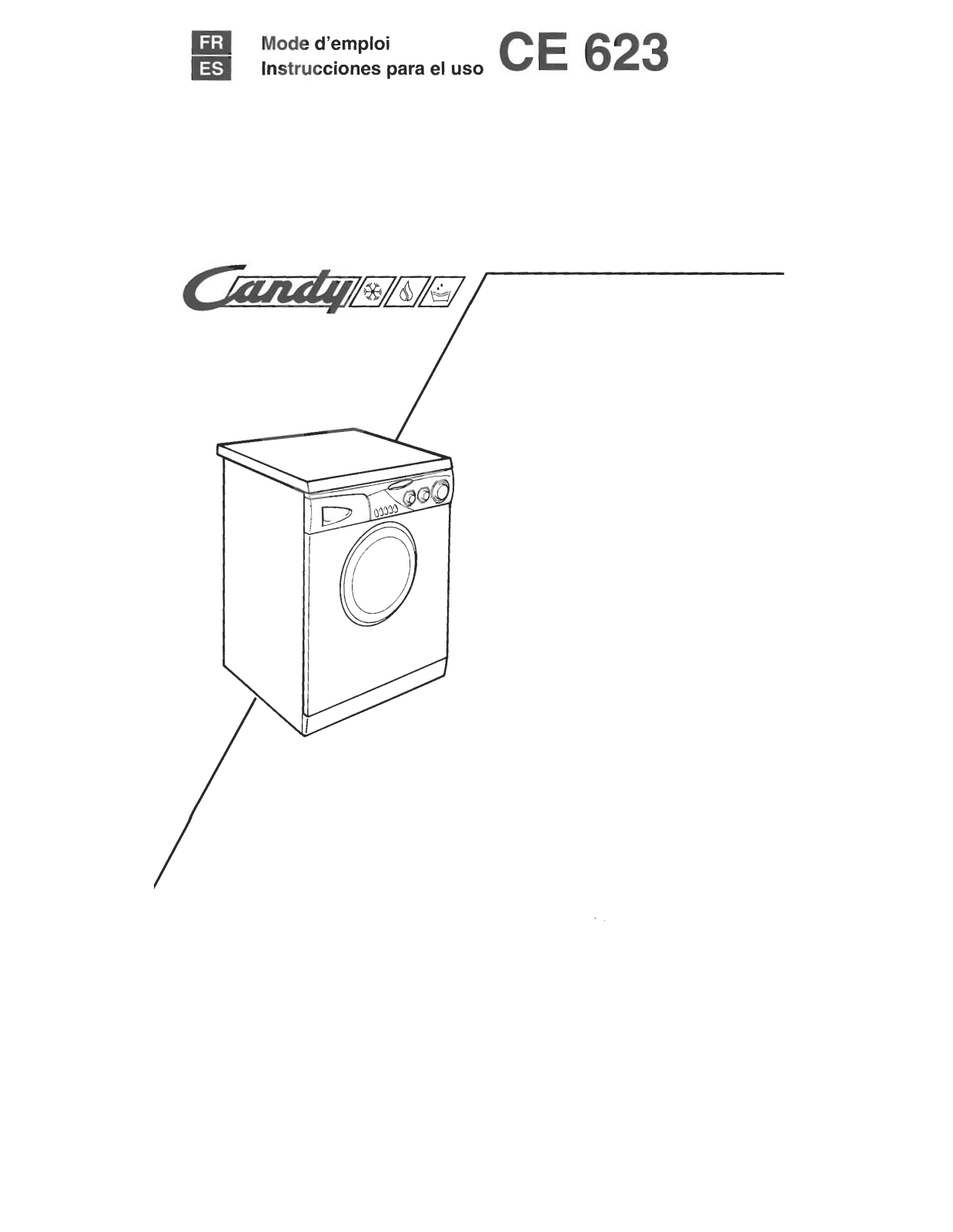 CANDY CE 623 User Manual