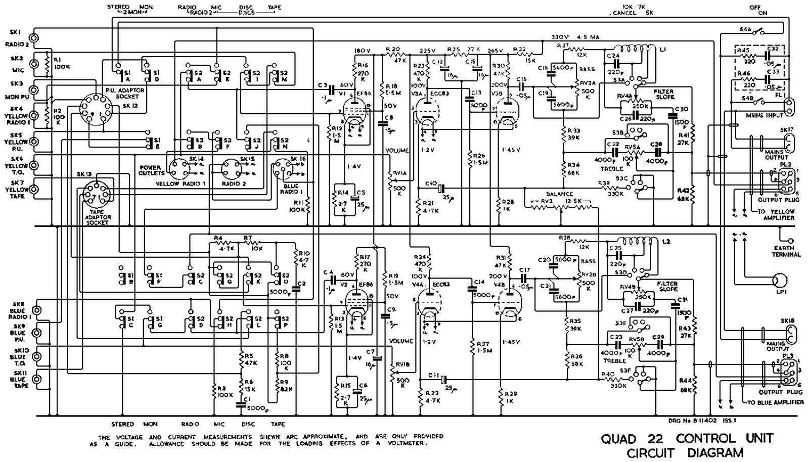 Quad 22 schematic