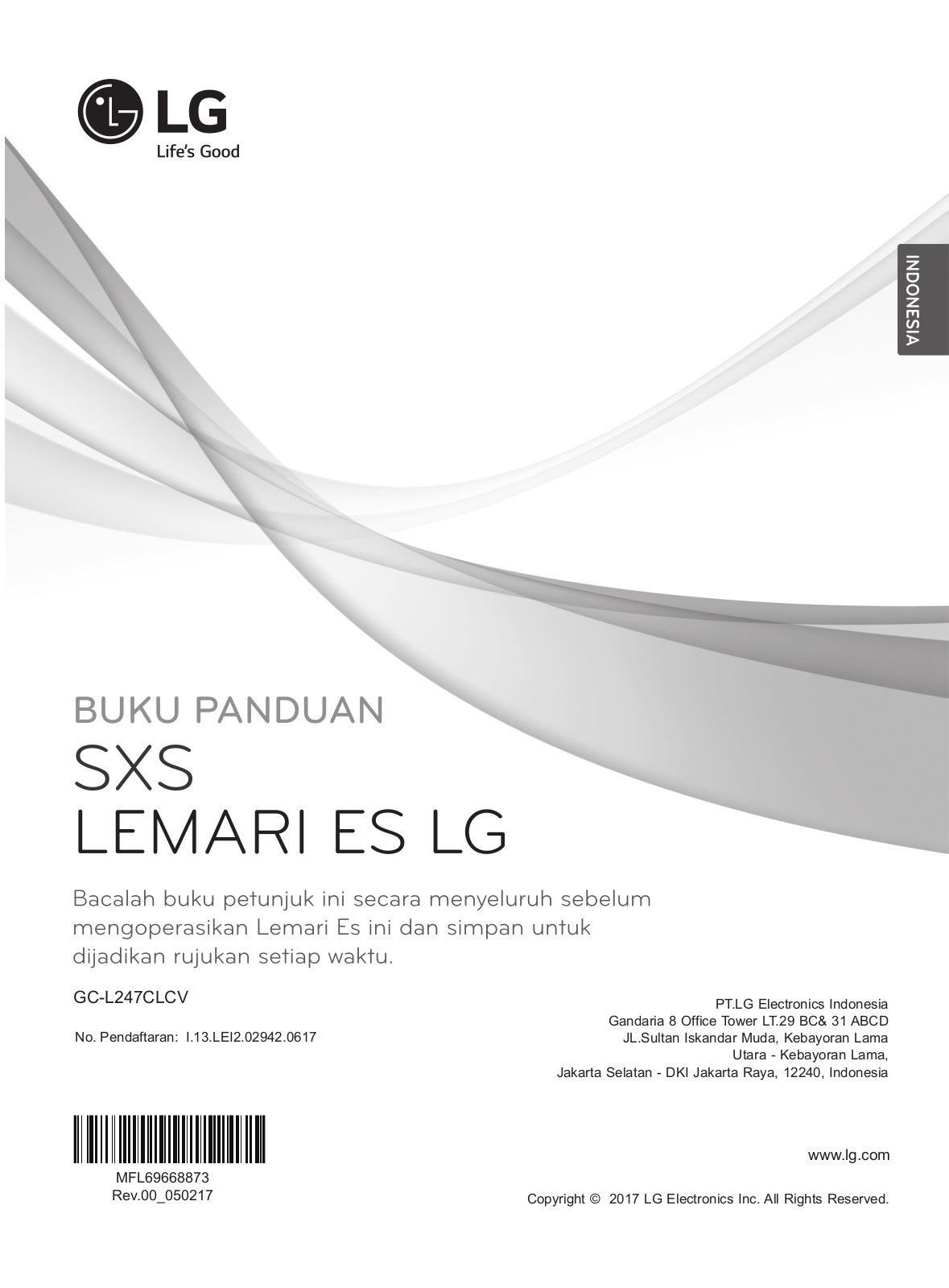 LG GC-L247CLCV Manual book