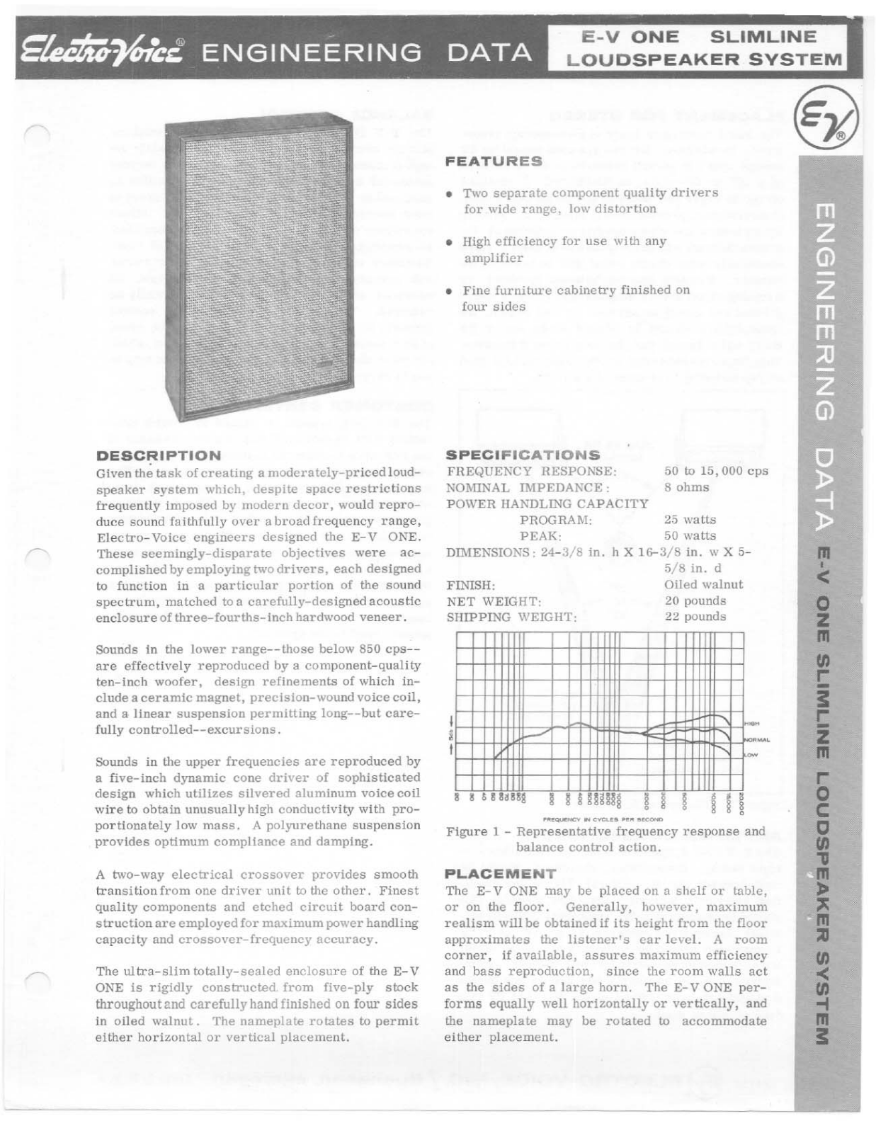 Electro-Voice E-V ONE User Manual