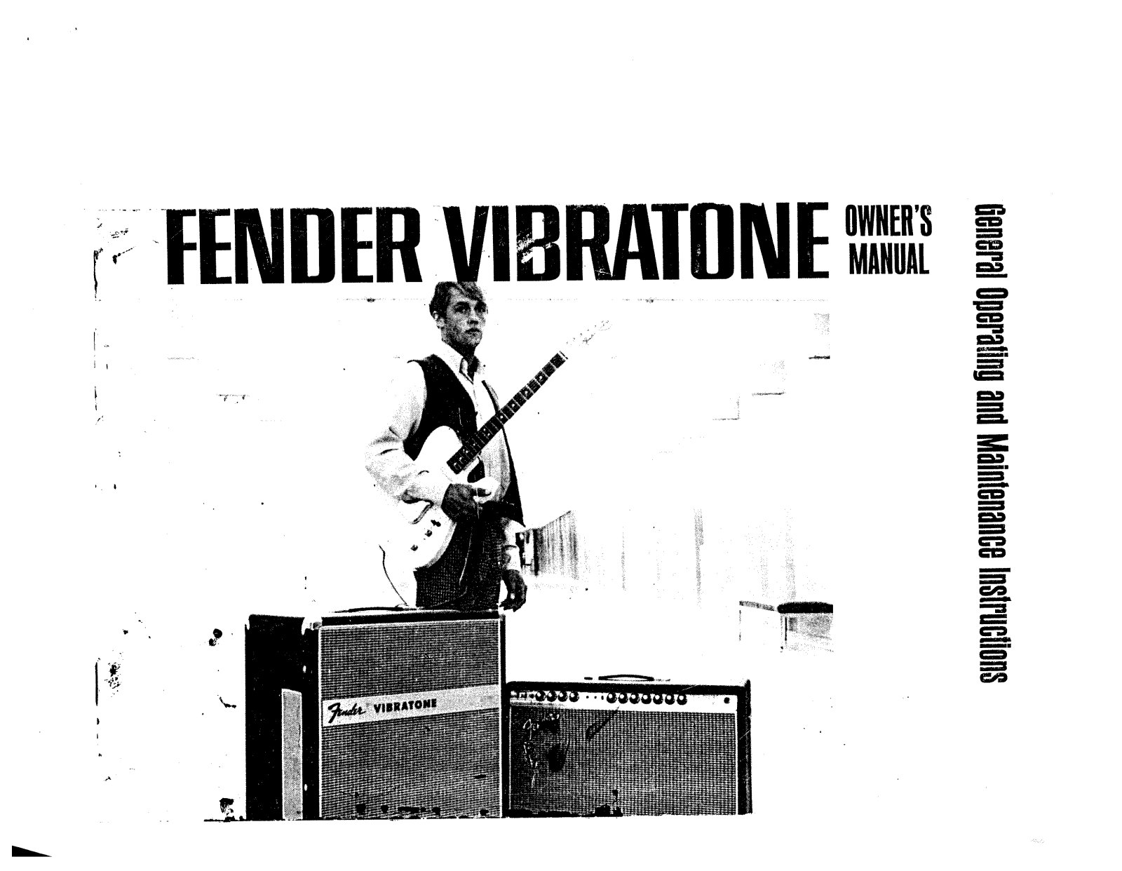 Fender Vibratone Operation Manual-Sch