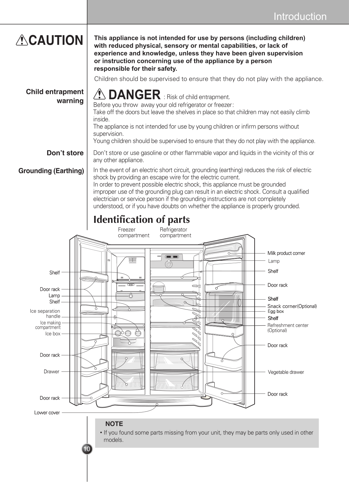 LG GR-C207FLQ Owner’s Manual