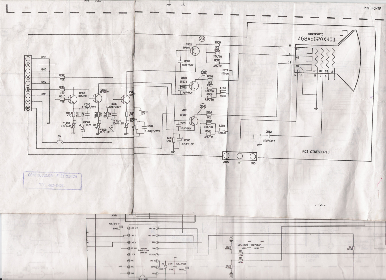 CCE HPS2981, HPS2781 Schematic - ManualMachine.com
