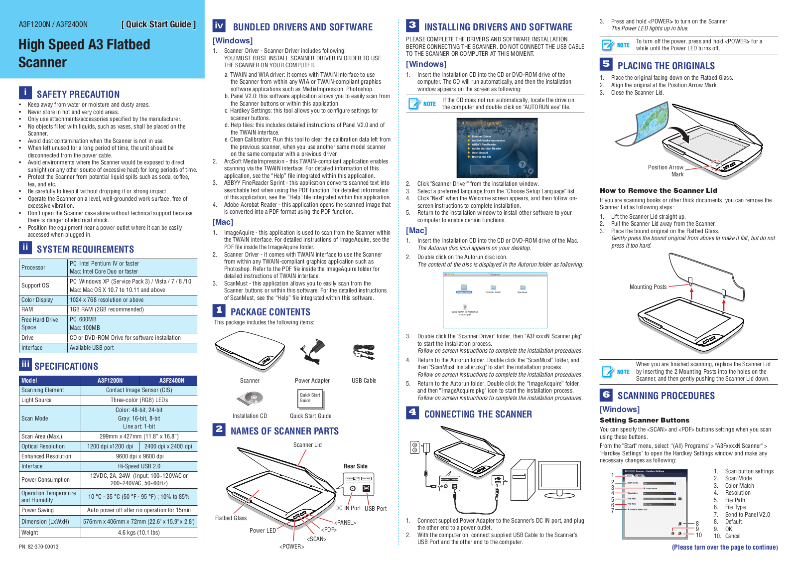 Mustek A3F2400N user Manual