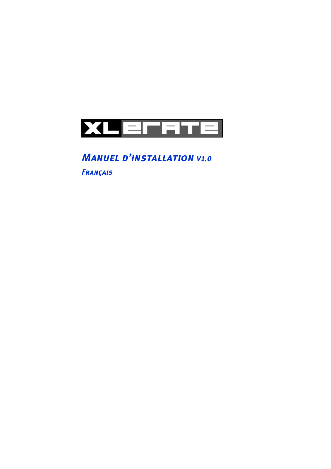 TERRATEC XLERATE User Manual