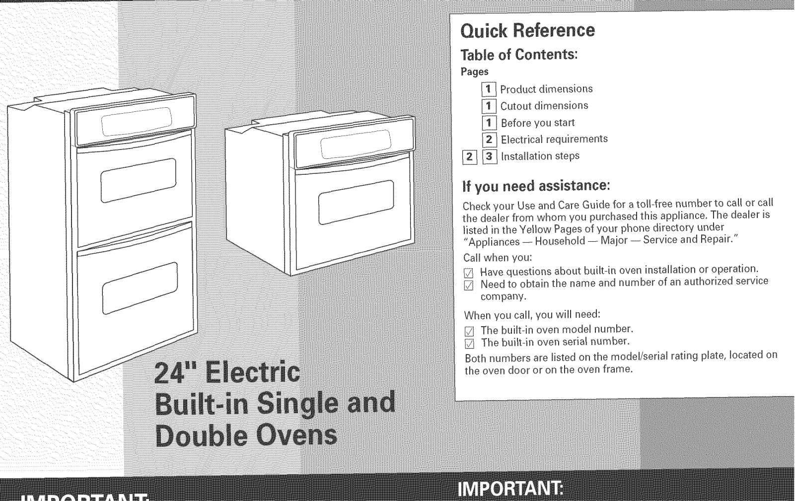 Whirlpool KEBC247KWH04, KEBC147KSS05, KEBC247KWH0, RBS245PDT18, RBS245PDT12 Installation Guide - ManualMachine.com