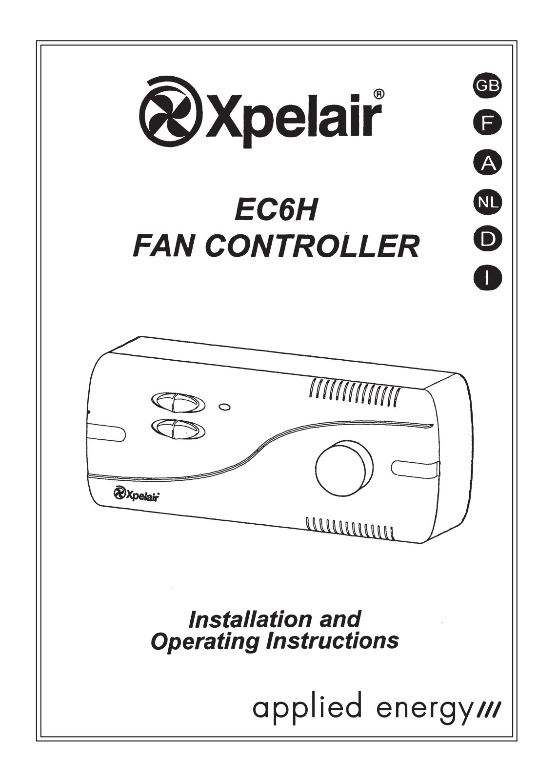 Applied energy EC6H User Manual