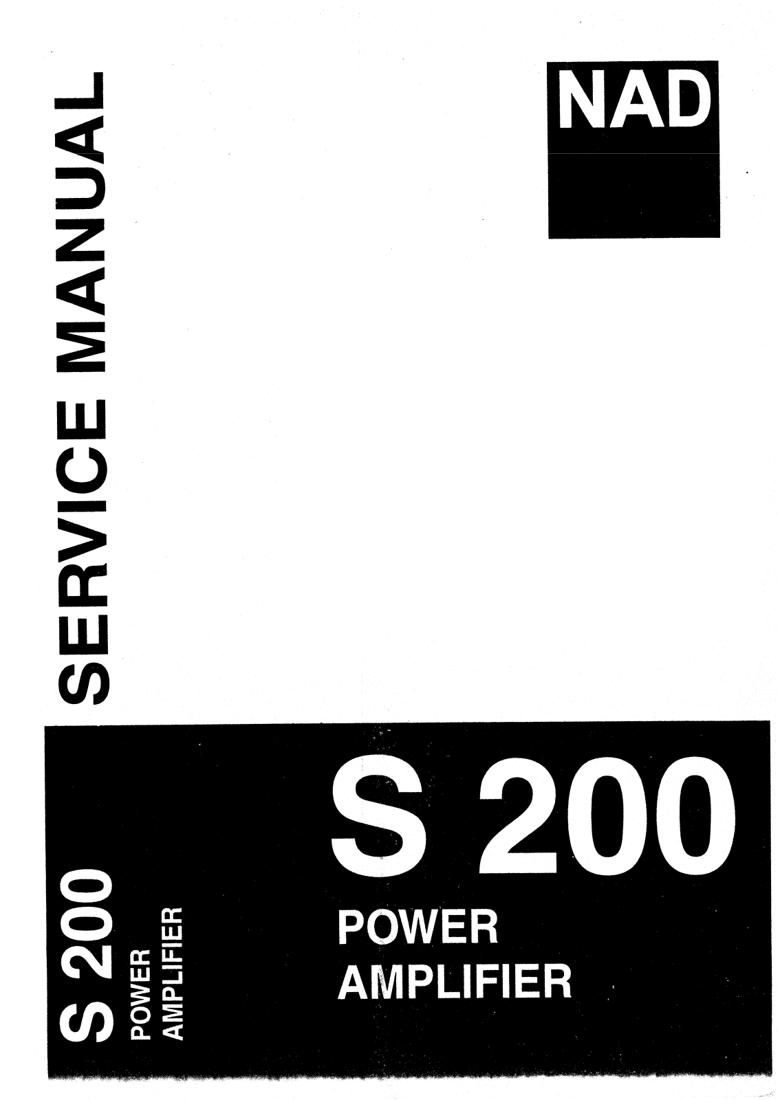 Nad S-200 Service Manual