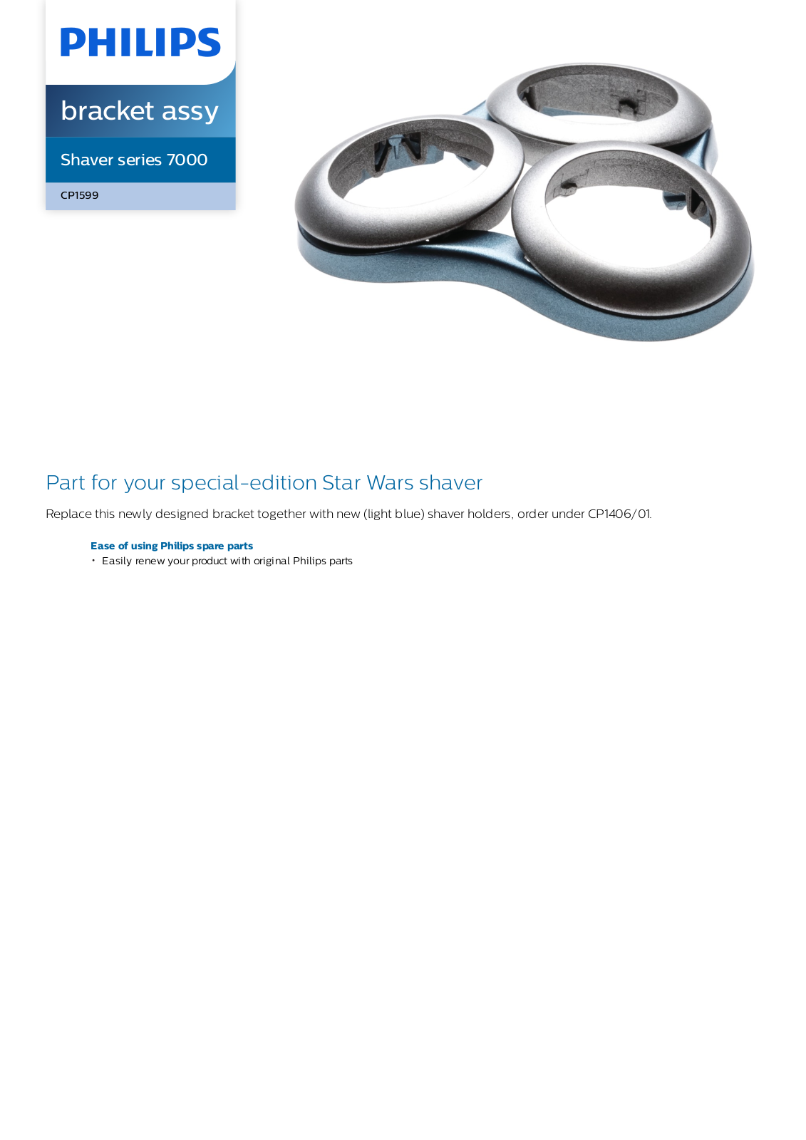 Philips CP1599/01 leaflet - ManualMachine.com