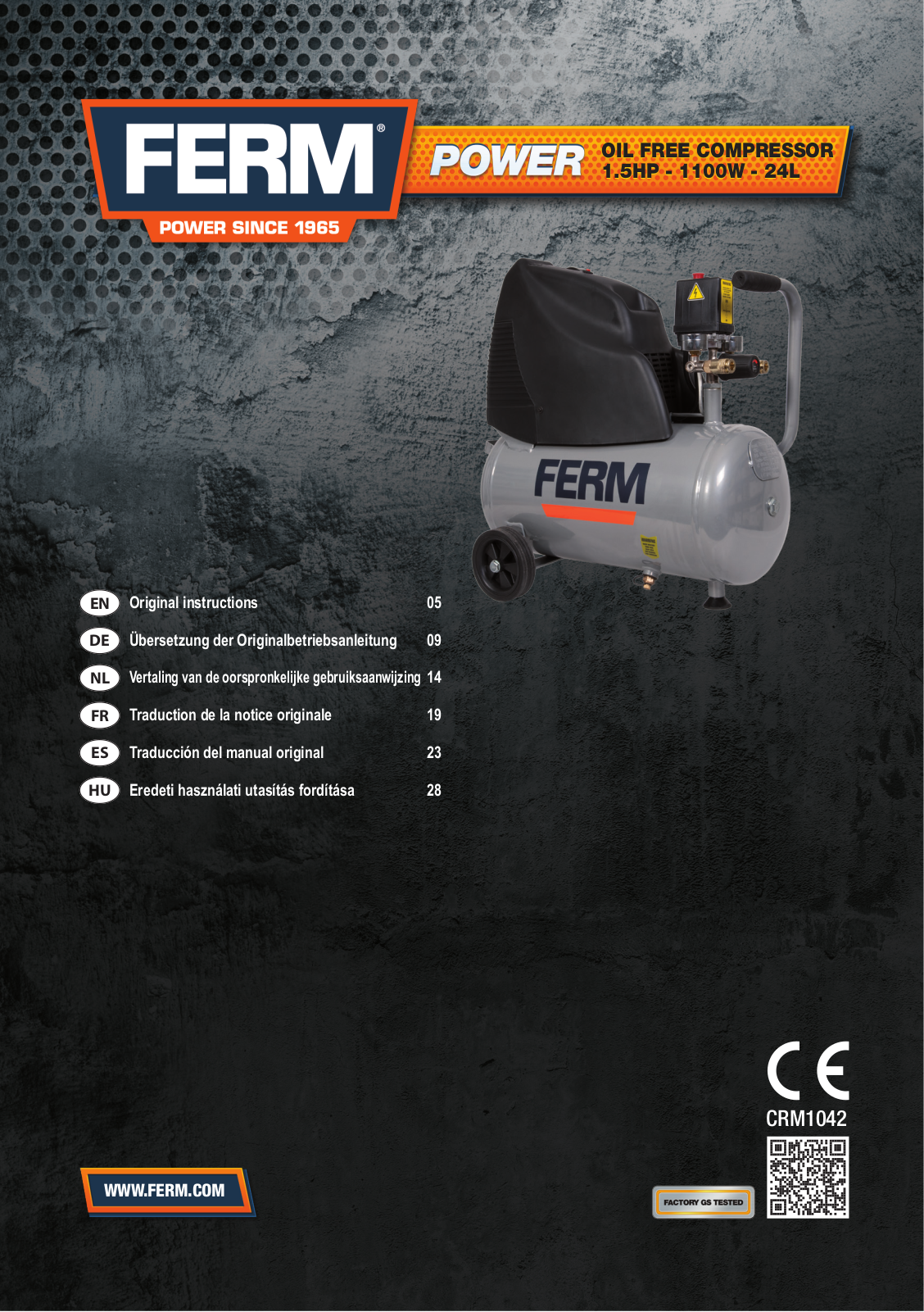 FERM CRM1042 User Manual