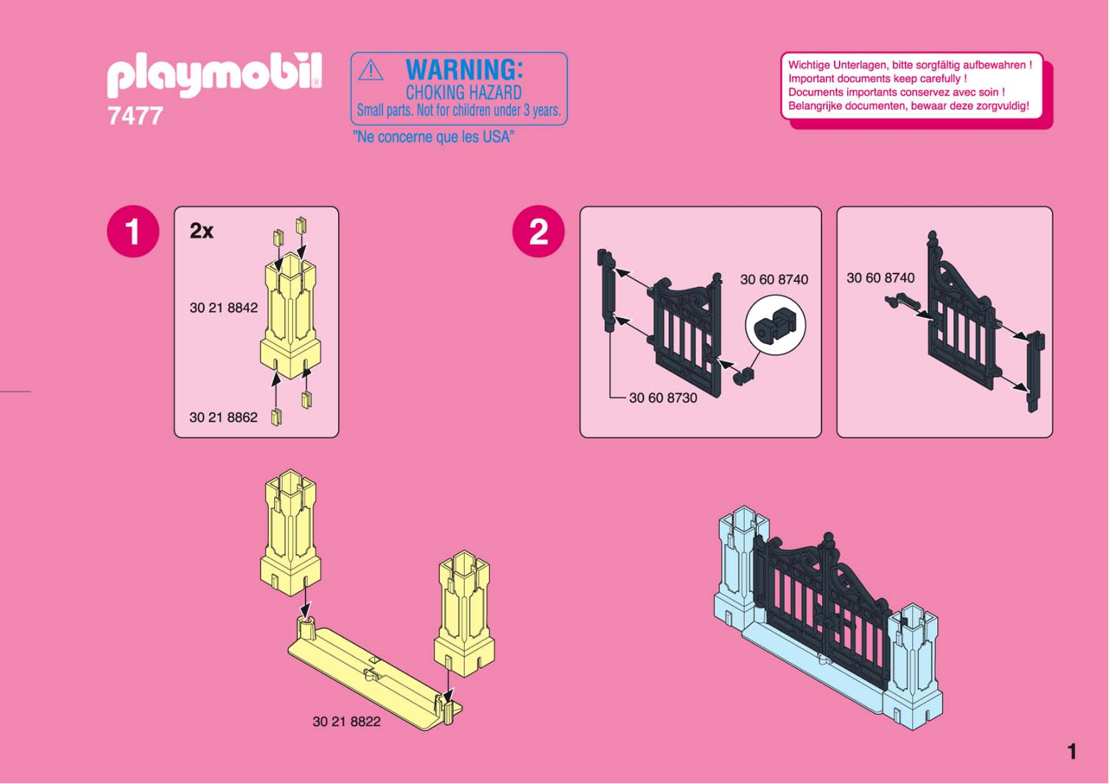 Playmobil 7477 Instructions