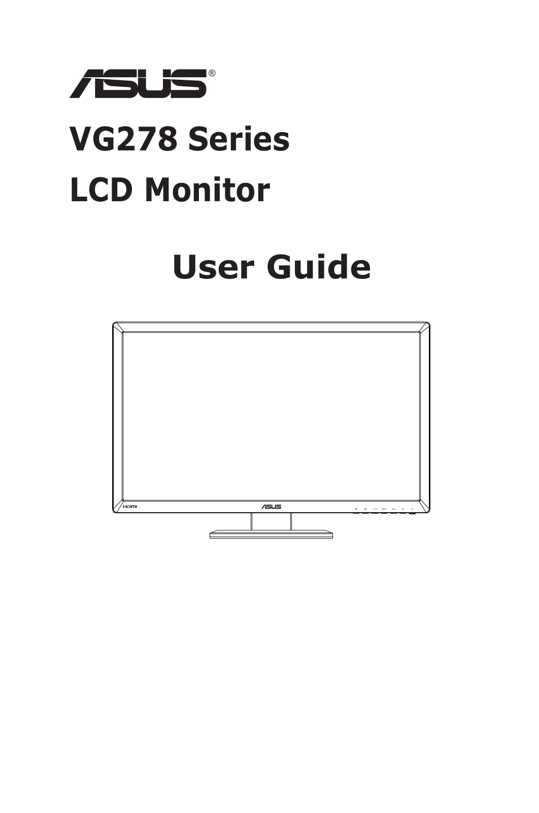 ASUS VG278HE User Manual