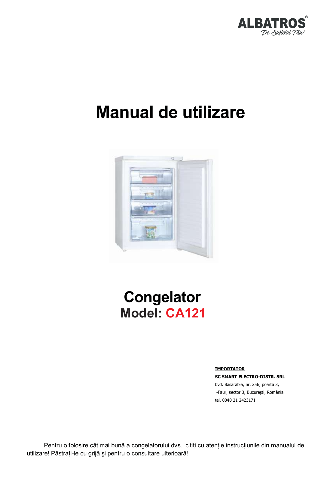 Albatros CA121 User guide - ManualMachine.com