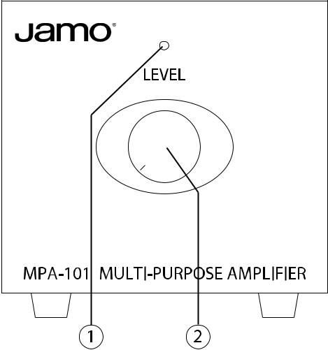 Jamo MPA-101 Owner's Manual