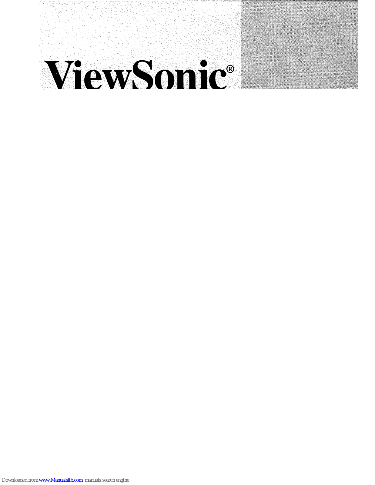 ViewSonic MB90 User Manual