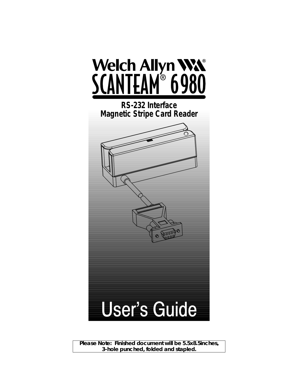 Welch Allyn Medical Diagnostic Equipment 6980 User Manual