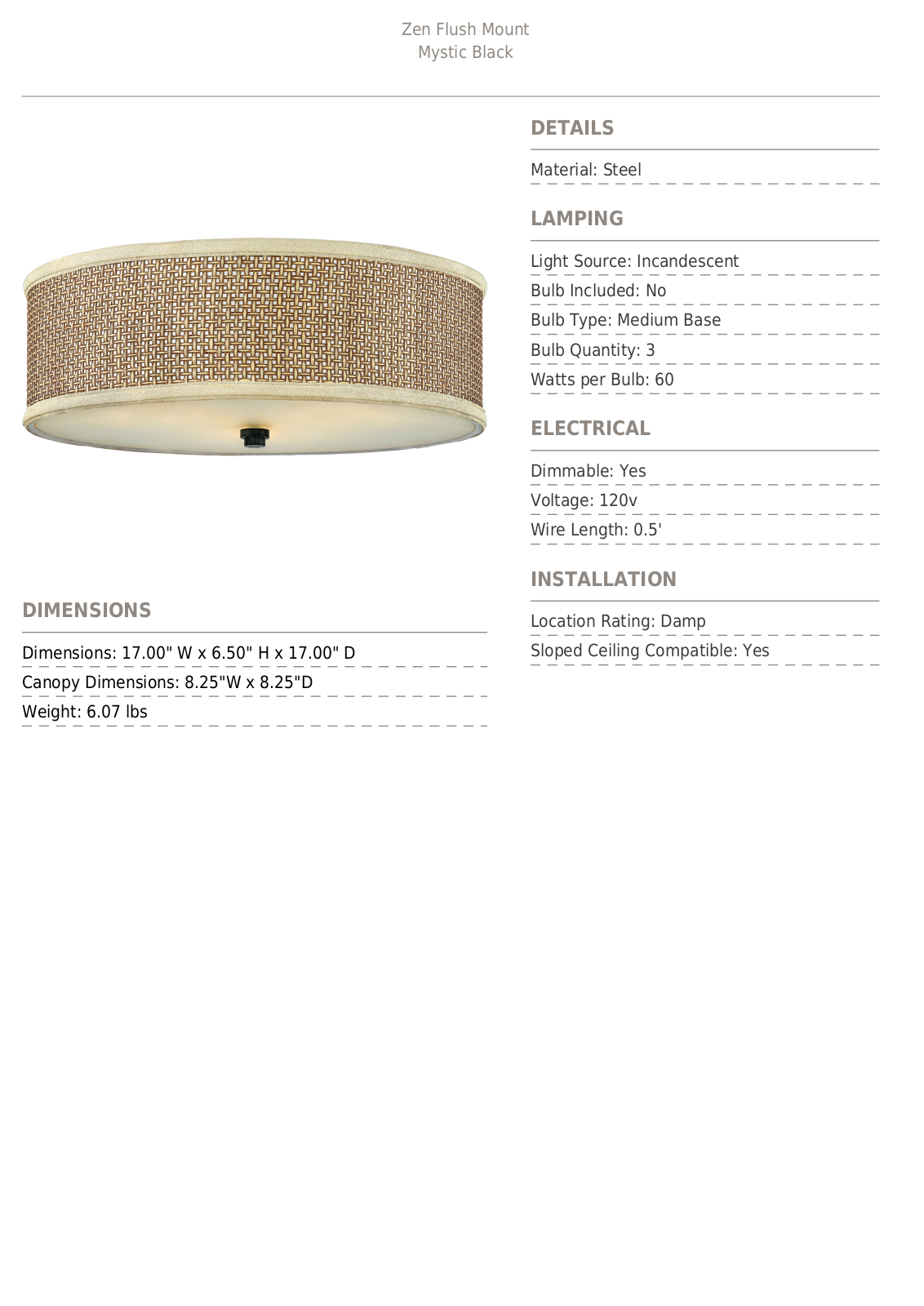 Sand & Stable W005389149 Specifications - ManualMachine.com