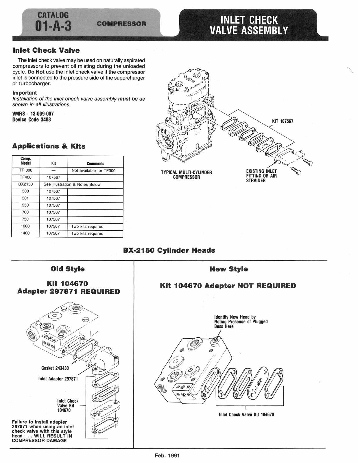 BENDIX 01-A-3 User Manual