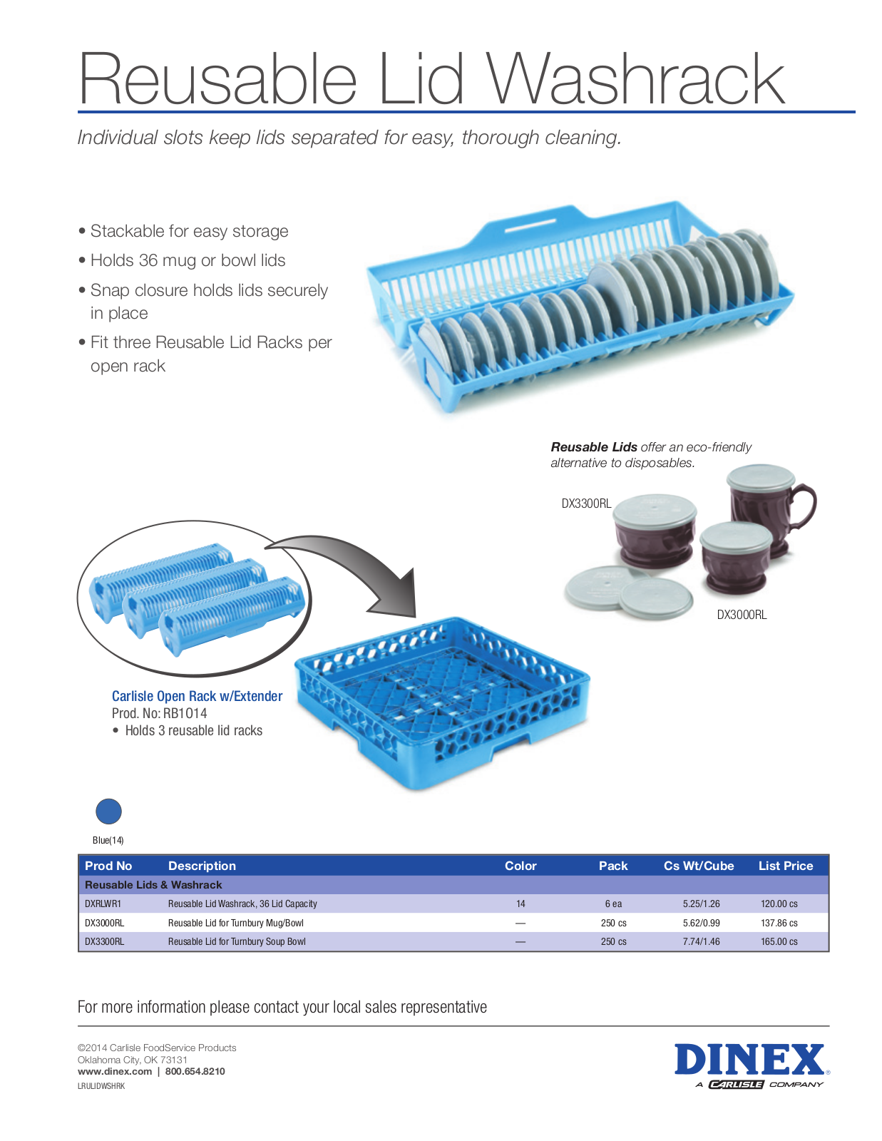 Dinex DXRLWR1 User Manual