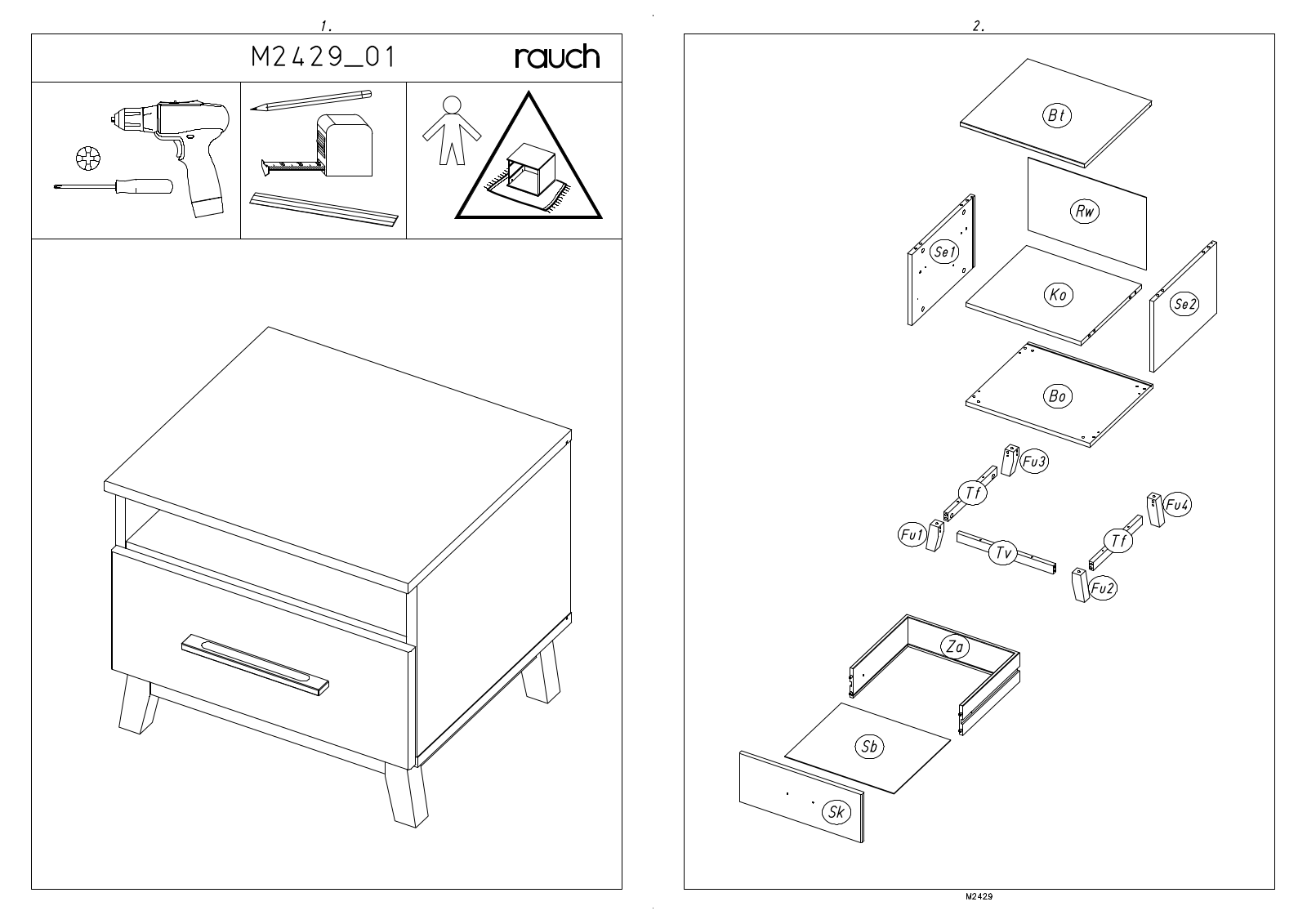 rauch M2429 Assembly instructions - ManualMachine.com
