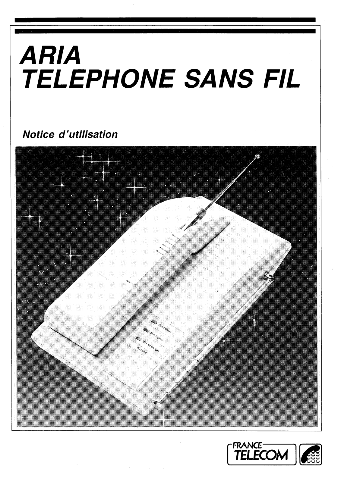 FRANCE TELECOM ARIA TELEPHONE SF User Manual