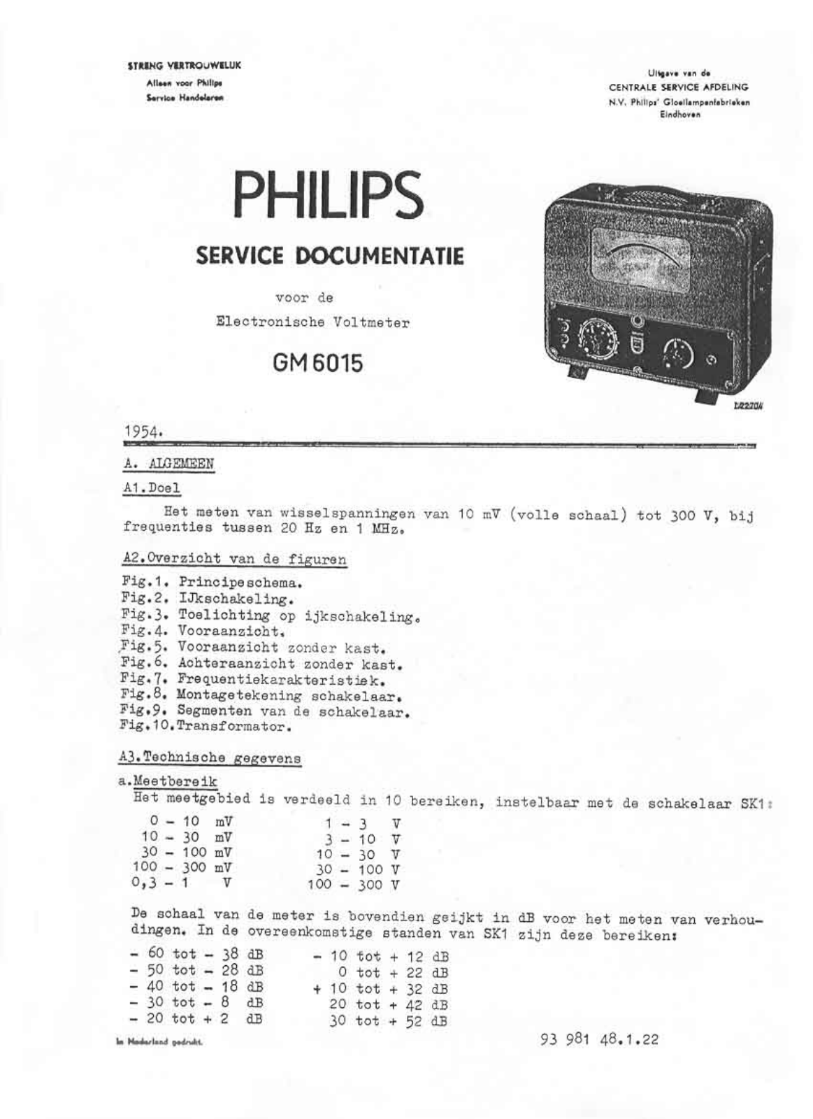 Philips gm6015 schematic