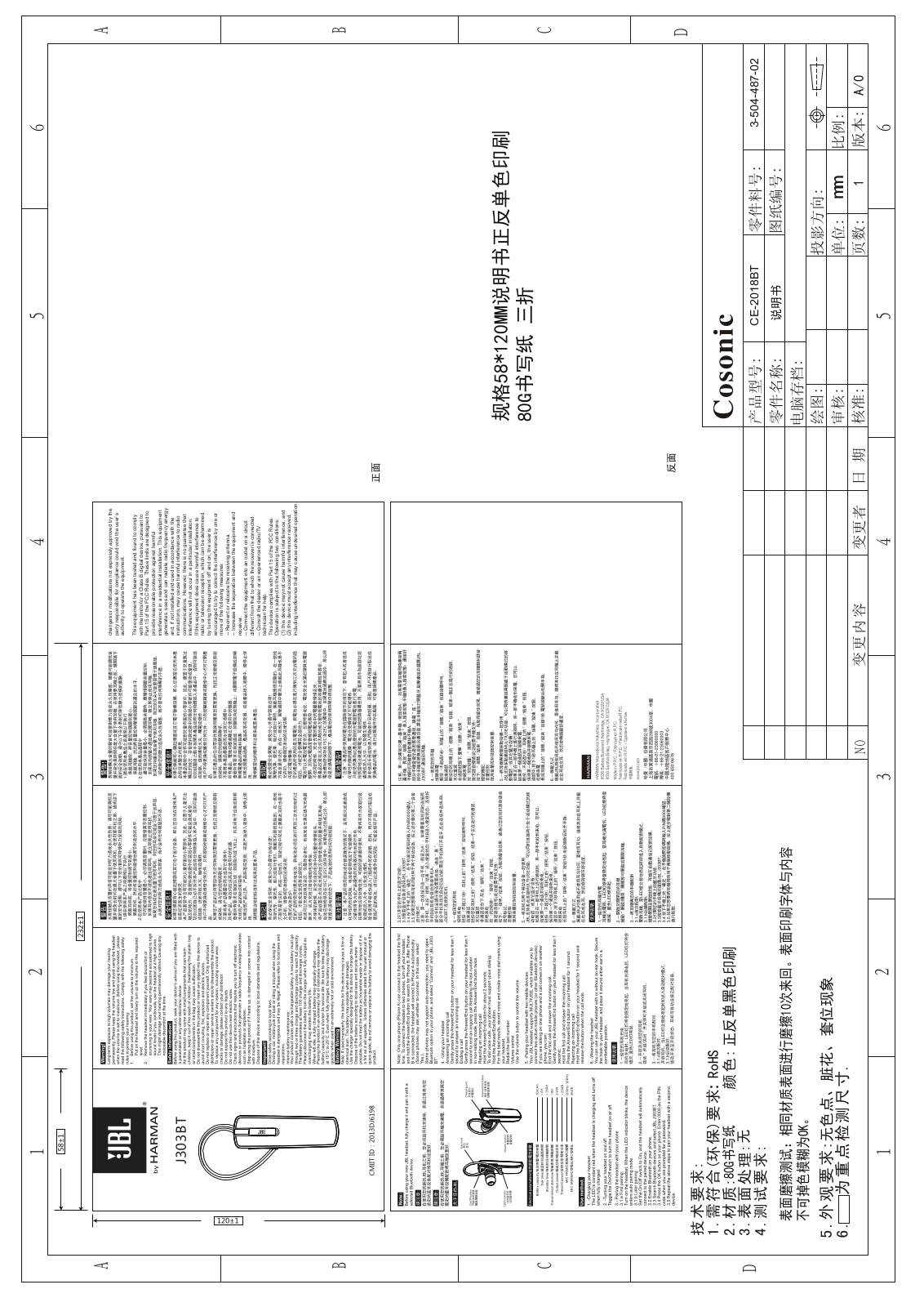 Harman J303BT Users Manual