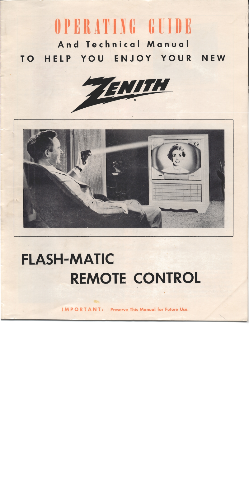 Zenith flashmatic schematic