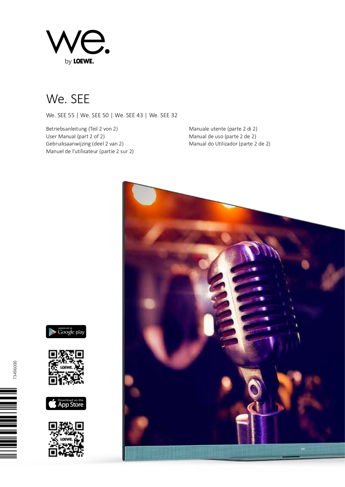 Loewe We. See 43, We. See 50, We. See 55, We. See 32 User guide - ManualMachine.com