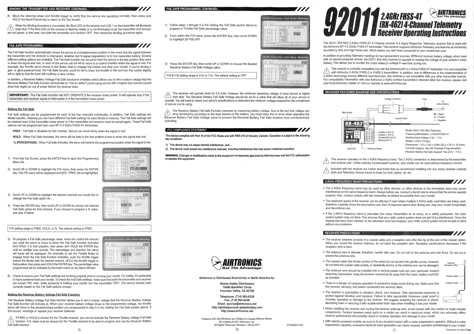 Sanwa Electronic Instrument Co 92011 Users manual