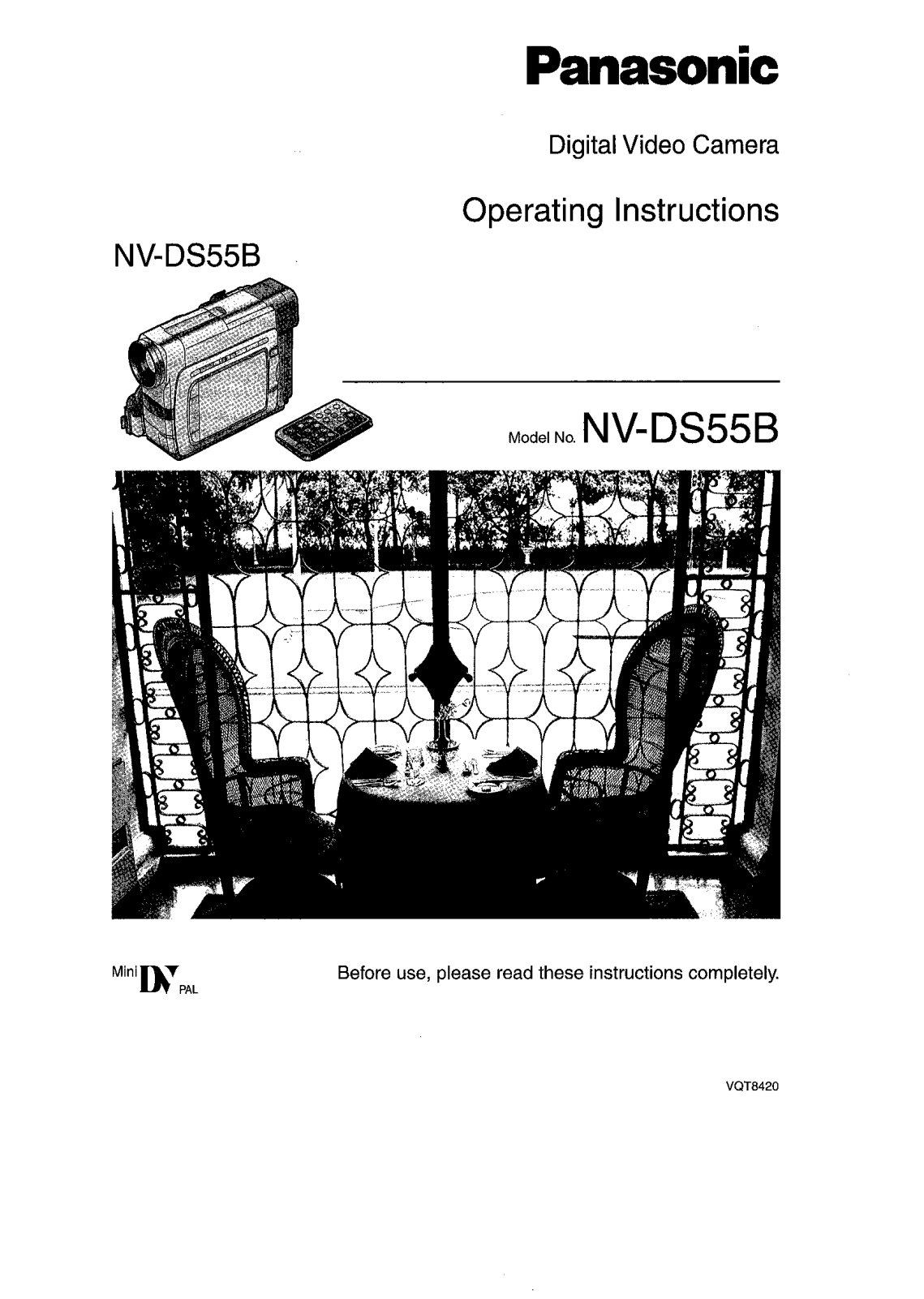 Panasonic NV-DS55B User Manual